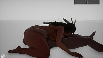 Big tit milf jadeen gets pussy pounded by neros and has multiple orgasms