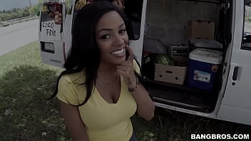 Petite hot latina with big tits