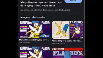 Caçando no google até achar putaria da marge simpson