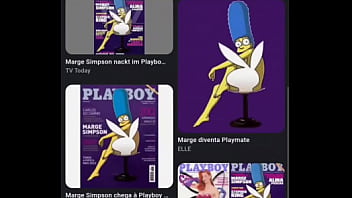 Caçando no google até achar putaria da marge simpson