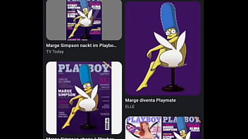 Caçando no google até achar putaria da marge simpson