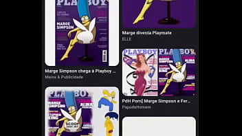 Caçando no google até achar putaria da marge simpson