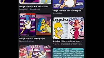 Caçando no google até achar putaria da marge simpson