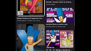 Caçando no google até achar putaria da marge simpson