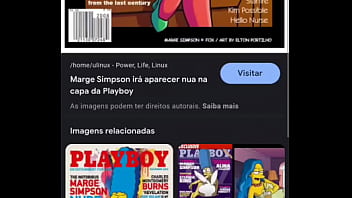 Caçando no google até achar putaria da marge simpson