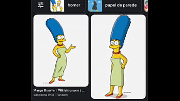 Caçando no google até achar putaria da marge simpson