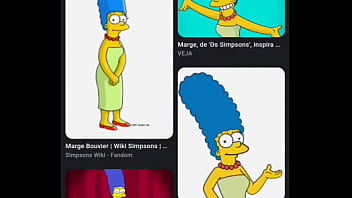Caçando no google até achar putaria da marge simpson