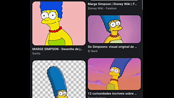 Caçando no google até achar putaria da marge simpson