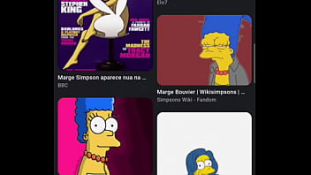 Caçando no google até achar putaria da marge simpson