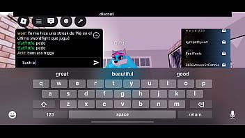 I fucked this furry slut in roblox