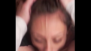 Candie cross’s true whisper soft gags around my unyielding hard cock in humiliating throat worship