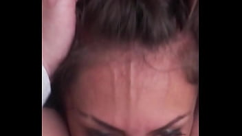 Candie cross’s true whisper soft gags around my unyielding hard cock in humiliating throat worship