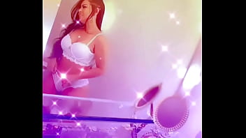 Morena pele bronzeada cabelo lindo