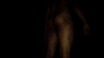 Shagging in chill outdoors