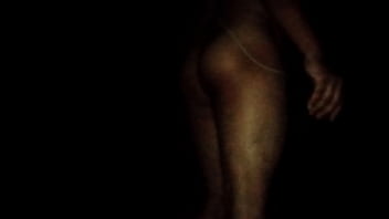 Shagging in chill outdoors