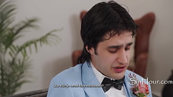 Busty redhead milf fucks heartbroken dude step daughter ex prom date