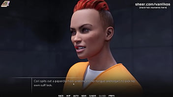 Big boobs prison slut gets fucked by big cock police officer at interrogation taboo university steam game 3d animated hentai game part #8