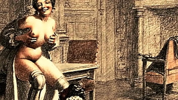 Retro erotic art