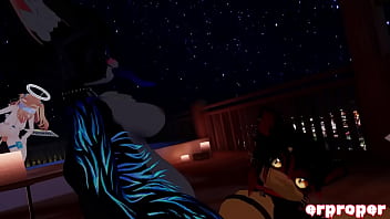 Vrchat two furries one beautiful night
