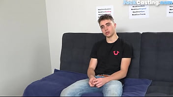 Athletic Newbie Wanking Dick At Casting Until Jizz thumbnail