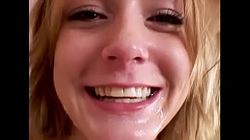 Elli foxx huge cock pov blowjob all the way down deepthroat facefuck and cum facial