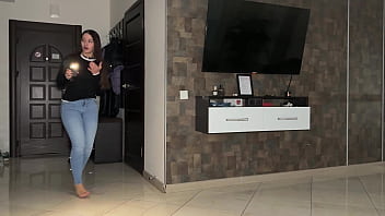 Home camera shot what i'm doing with ex girlfriend who steal at my home hard fucked and cum on pussy