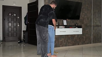 Home camera shot what i'm doing with ex girlfriend who steal at my home hard fucked and cum on pussy