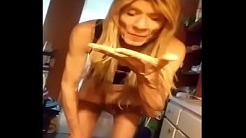 Pathetic Sissy Strokes Her Clitty Slaps It And Cums And Then Eats It thumbnail