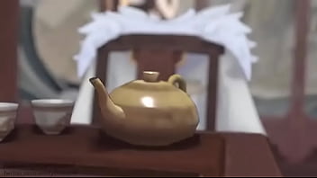 Yelan and aether have sex in office in genshin impact