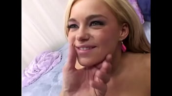 Crista moore sexy big tits blue eyes blonde coed big cock pov blowjob and cum facial