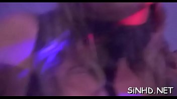 Hunks are delighting babes with wicked cunt banging session