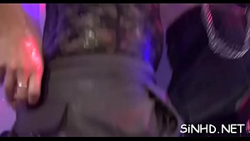 Hunks are delighting babes with wicked cunt banging session