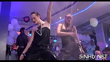 Hunks are delighting babes with wicked cunt banging session