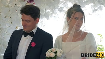 Bride4k hot bride is having a rough sex guests are shocked hot sex with jane white