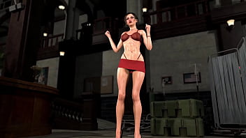 Toned Mature Claire Redfield Dances For You In Sexual Ruddy Underwear thumbnail
