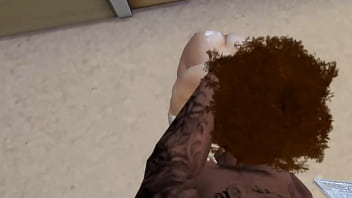 Fuckin my big booty trainer