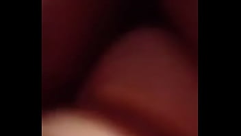 Teen enjoys dildo bent over