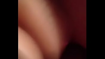 Teen enjoys dildo bent over