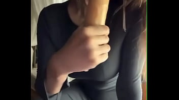 Stepmom gives blowjob