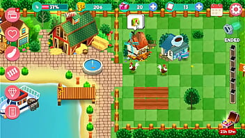 Harvest the corn and carrots