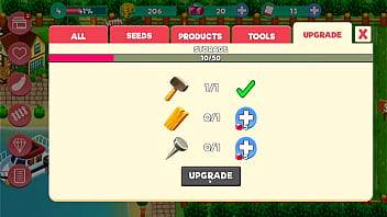 Harvest the corn and carrots