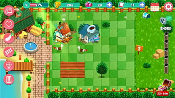 Harvest the corn and carrots