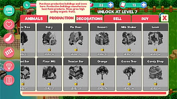 Harvest the corn and carrots