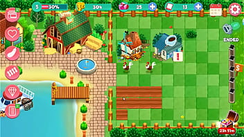 Harvest the corn and carrots