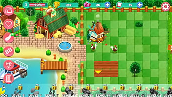 Harvest the corn and carrots