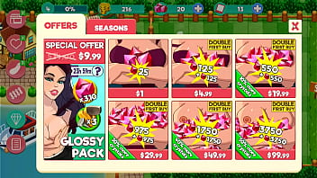 Harvest the corn and carrots