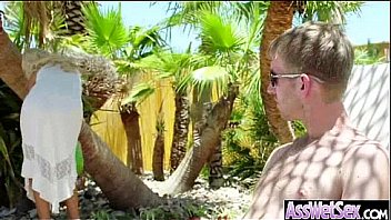 Big butt oiled girl get anal hardcore sex movie 07