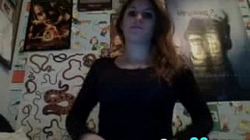 Hot teen jess strips and rubs pussy in cam show camg8