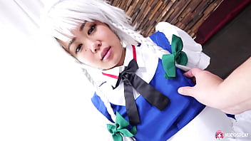 Asian maid anna saotome had hardcore sex with boyfriend