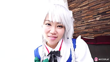 Asian maid anna saotome had hardcore sex with boyfriend